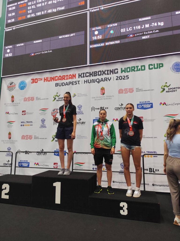 Силно представяне на “Хоук – Банско” с три медала от Световната купа по кикбокс в Будапеща
